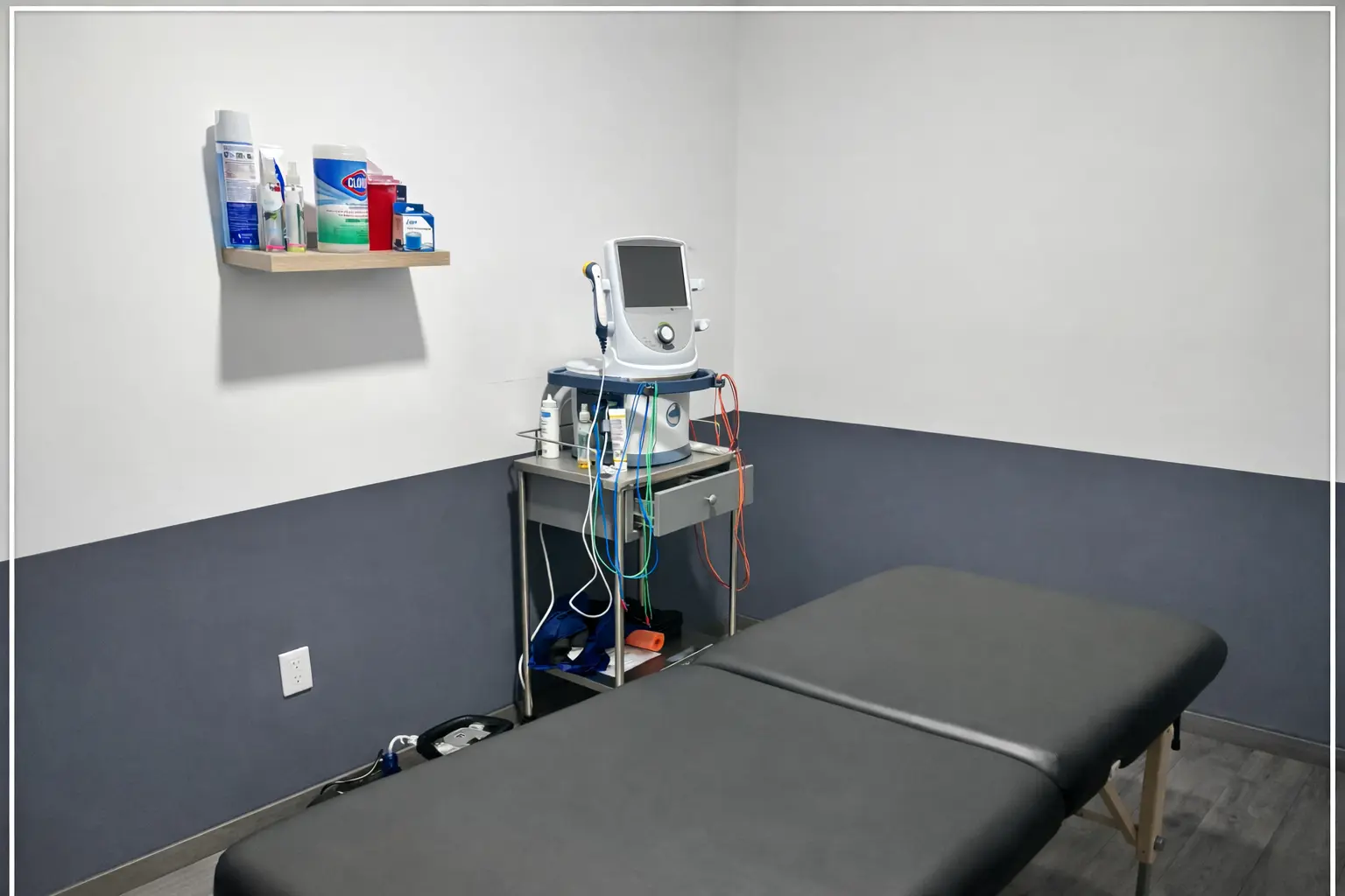 Sala de fisioterapia y rehabilitación Dolorfin Cumbres Monterrey