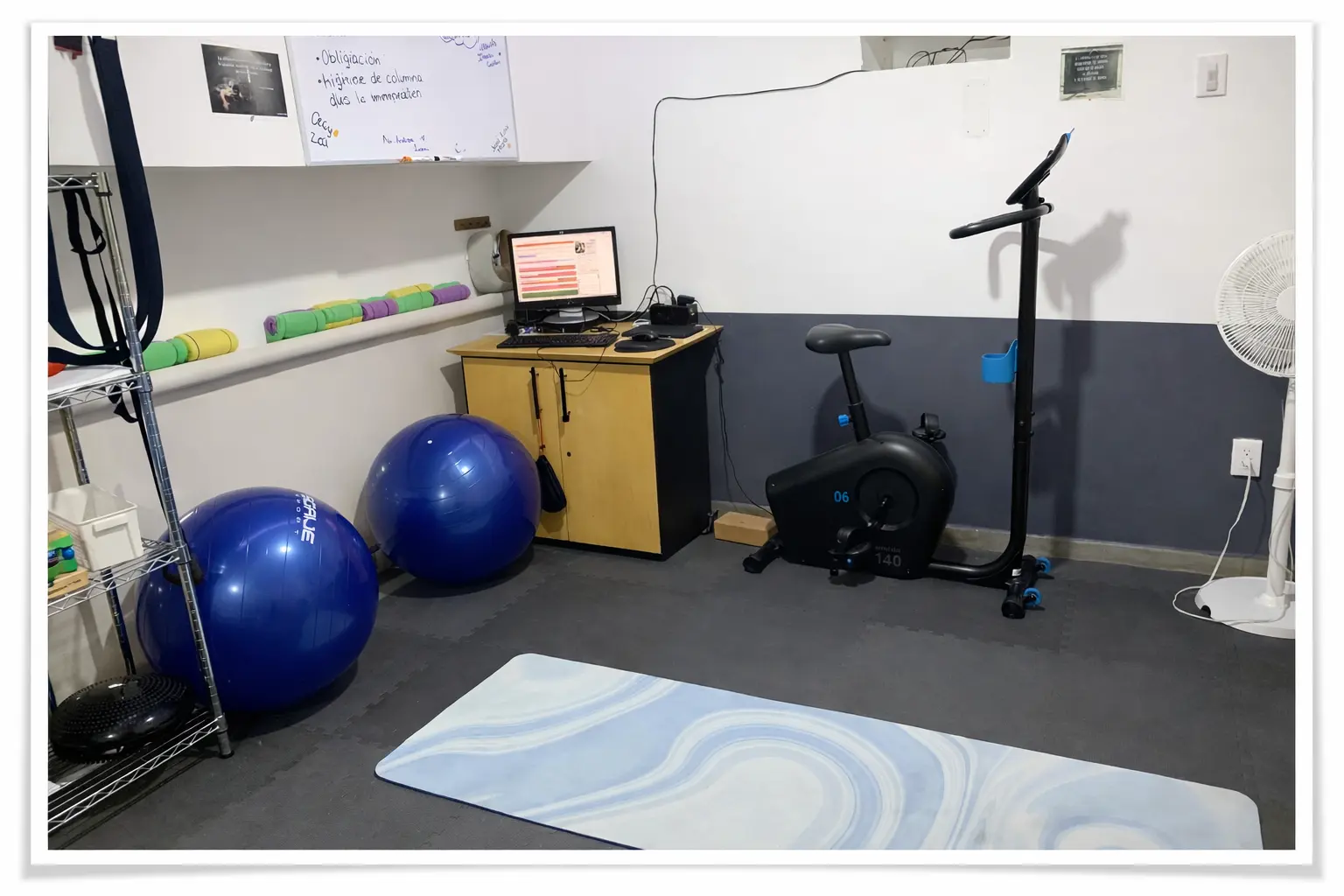 Sala de rehabilitación neuromusculoesquelética Dolorfin Oasis Coyoacán